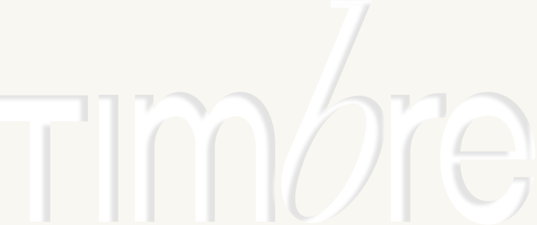 timbre music marketing agency hero wht1